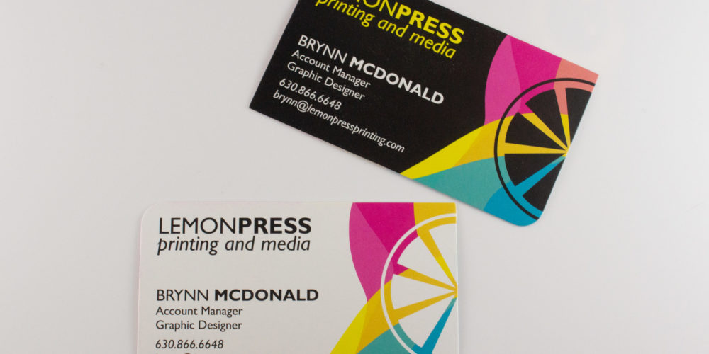 16 pt. Matte Business Cards with Rounded Corners