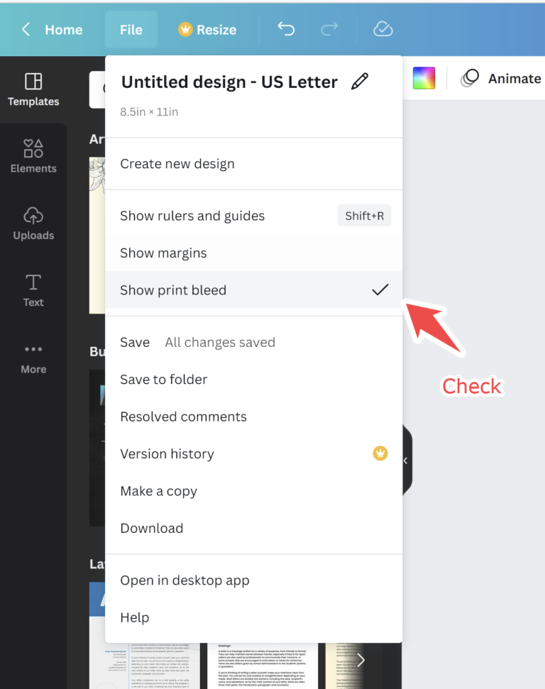 Setting up a Canva Document for Print Lemon Press Printing